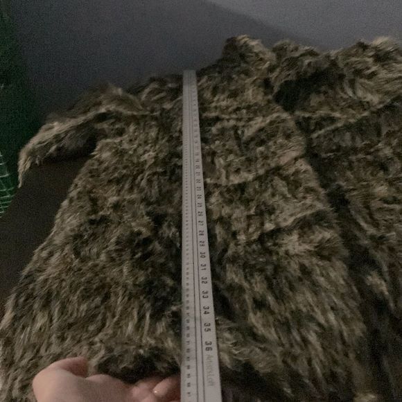 Vintage Vegan Fur Coat - Picture 12 of 15
